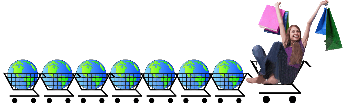 Shopping for more Earth